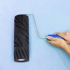 Rouleau à peinture texturé en caoutchouc synthétique&nbsp;DIY-WH0591-631