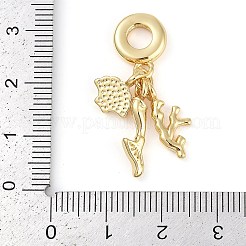 Gestellvergoldete europäische Anhänger aus Messing&nbsp;KK-P287-32A-G