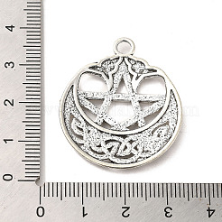 Tibetischer stil Aluminium Anhänger & Charms&nbsp;PALLOY-M217-22AS