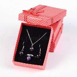 Karton Schmuck-Set-Boxen&nbsp;CBOX-B001-5