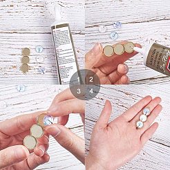 DIY Ohrring machen&nbsp;DIY-PH0025-90-WH