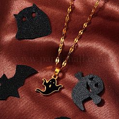 Collane con ciondolo smaltato in acciaio inossidabile 304 di Halloween&nbsp;VV4632