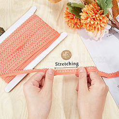 Polyester-Elastikkordeln mit Einzelkantenbesatz&nbsp;EC-GF0001-38C