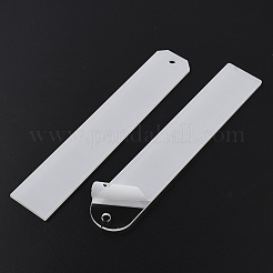 Modelli di segnalibri acrilici trasparenti&nbsp;TACR-WH0014-18