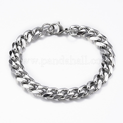 201 Sets aus Halsketten und Armbändern aus Edelstahl mit Panzerkette&nbsp;SJEW-L186-02P-A