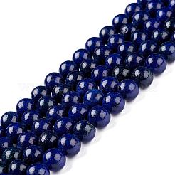 Natürliche Lapislazuli runde Perlen Stränge&nbsp;G-I181-10-10mm