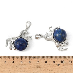 Gefärbt natürliche Lapislazuli Anhänger&nbsp;G-D102-01P-03