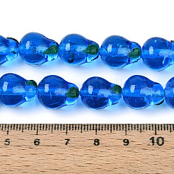 Perles vernissées manuelles&nbsp;LAMP-T022-04D