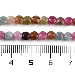 Natürliche weiße Jade Nachahmung Turmalin Perlen Stränge&nbsp;G-H062-B01-01