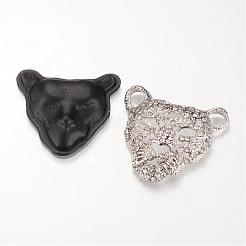 Legierung rhinestone-anhänger&nbsp;PALLOY-R094-11