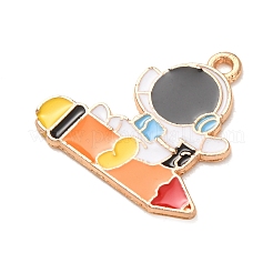 Alliage avec pendentifs en émail&nbsp;AL-CBA9CD2-01B