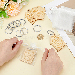 Kit fai da te per realizzare portachiavi di benvenuto a casa&nbsp;DIY-PH0034-95