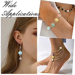 50 Stück Glasanhänger&nbsp;PALLOY-YW00103