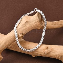 Laiton unisexe bracelets de la chaîne de boîte&nbsp;BJEW-BB12538