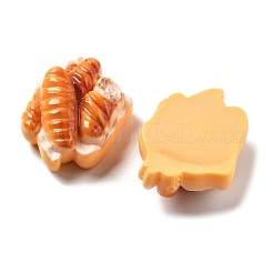 Lindos cabujones de resina de la serie Mini Food&nbsp;CRES-I038-01J