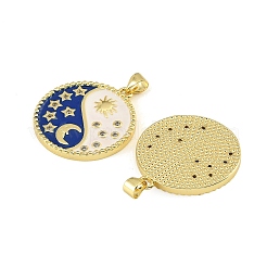 Messing micro pave klare zirkonia anhänger&nbsp;CU-CBA85D1-26G