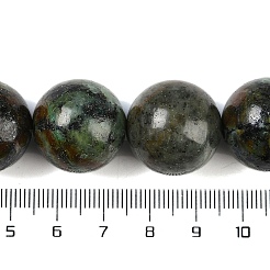 Natürliche afrikanische türkis (jasper) perlen stränge&nbsp;G-G118-B03-01