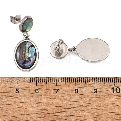 Ohrhänger aus Edelstahl 304 für Damen&nbsp;EJEW-JE07350-02
