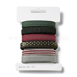 Ruban polyester 18 yards 6 styles&nbsp;SRIB-C001-G02