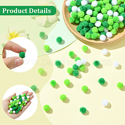400 Stück 4 Farben DIY Puppenhandwerk&nbsp;AJEW-SC0003-93D