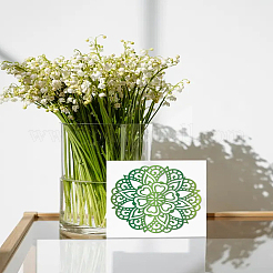 Mandala Thema Kohlenstoffstahl Stanzformen Schablonen&nbsp;DIY-WH0309-4021A