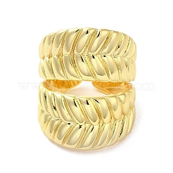 Fingerring aus Messing mit Rack-Beschichtung&nbsp;RJEW-C072-22G