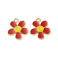 Pendentifs d'émail en alliage&nbsp;LS-ENAM-C009-01G-04