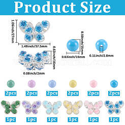Kits de perles de bricolage&nbsp;DIY-PA0002-12