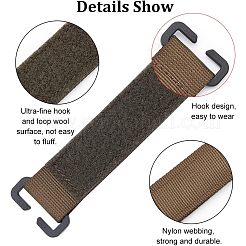 Tabellone tattico con attacco per toppe tattiche in nylon con gancio e anello&nbsp;DIY-WH0248-153A