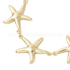 Bracelets à maillons en acier inoxydable 304 en forme d'étoile de mer&nbsp;BJEW-JB13339