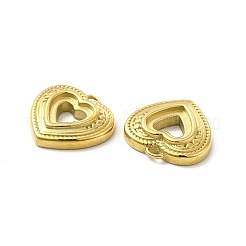 Placcatura ionica (ip) 304 impostazioni per cabochon pendenti in acciaio inossidabile&nbsp;STAS-F284-35G