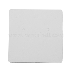 Papier Ohrring Display-Karten&nbsp;CDIS-WH0006-04G