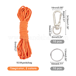 Kits de fabrication de porte-clés bricolage&nbsp;DIY-CA0002-62