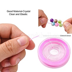 Hilo elástico con cuentas elásticas fuertes&nbsp;EW-N002-10