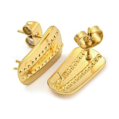 Pendientes de acero inoxidable 304&nbsp;STAS-P355-05G