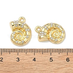 Colgantes de aleación de rhinestone de cristal&nbsp;FIND-G108-04G-G
