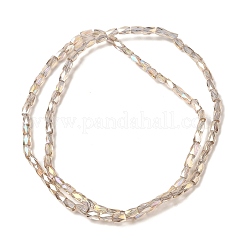 FilI di perline in vetro placcato&nbsp;GLAA-P068-AB03