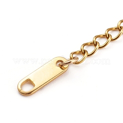 Herstellung von Kabelkettenarmbändern aus Edelstahl 304&nbsp;AJEW-JB00900-02