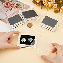 Acryl-Verpackungsboxen für lose Diamanten mit Magnet&nbsp;CON-WH0105-14A