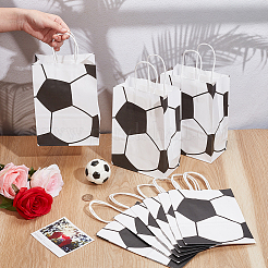 Rechteckige Geschenktüten aus Papier mit Griff&nbsp;ABAG-WH20001-10A
