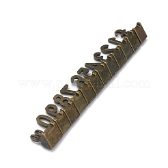 Preisanzeigewürfel aus Aluminiumlegierung&nbsp;AJEW-WH0250-88AB-01