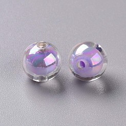 Abalorios de acrílico transparentes&nbsp;TACR-S152-16B-SS2114
