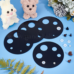 Acryl-Messwerkzeug für Puppen-Bastelaugen&nbsp;TOOL-WH0155-110B-02