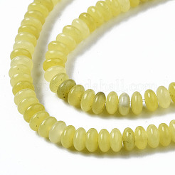 Natürliche Zitronen Jade Perlen Stränge&nbsp;X-G-S366-115