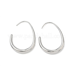 Pendientes colgantes de lágrima de acero inoxidable 304&nbsp;EJEW-Z158-01P