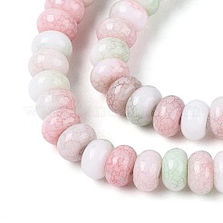 Colliers de perles de verre teintées à effet ombré&nbsp;LS-GLAA-T030-07A-02