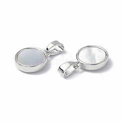Breloques en laiton ton platine&nbsp;LS-KK-R134-057P-B