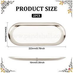 201 Edelstahl Schmuckplatte&nbsp;DJEW-WH0015-104P