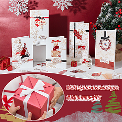 DIY-Set zum Basteln von Weihnachtsgrußkarten aus Papier&nbsp;AJEW-WH0348-526A