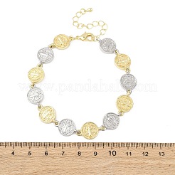 Bracciali a catena in ottone per donna&nbsp;BJEW-G762-03GP-01